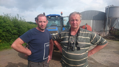 Joe and Sal Monaghan, participants in the Curlew Conservation Programme